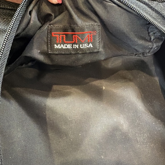 Tumi Alpha Split Travel Kit Toiletry Bag Black Ballistic Nylon Organizer - Picture 6 of 10